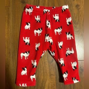 Carter’s Baby Girls Dog Print Cozy Lined Leggings